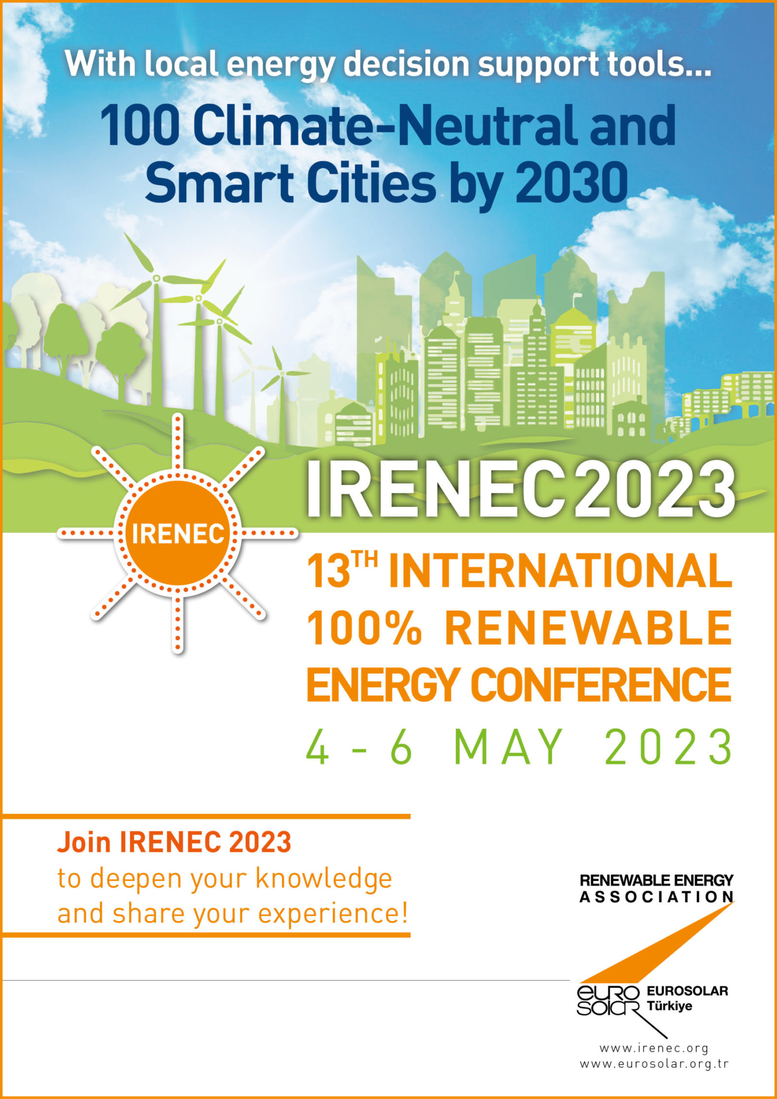 13th International 100 Renewable Energy Conference (IRENEC 2023